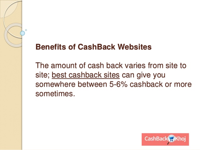 Best cash back website comparison sites
